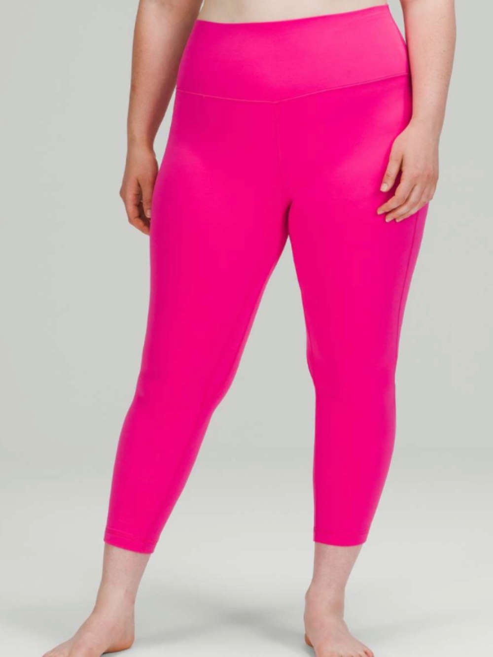 Lululemon Align High-Rise Pant 25" Sonic Pink?? Size 4
